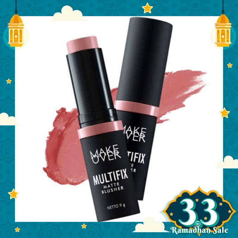 MAKE OVER Make Over Multifix Matte Blusher 05 Heatshot 9g