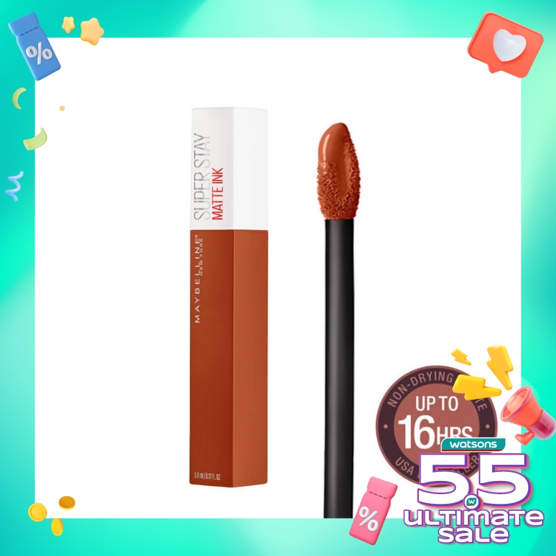 Promo Harga Maybelline Super Stay Matte Ink 135 Globetrotter 5 ml - Watsons
