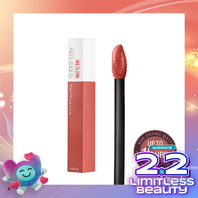 MAYBELLINE Maybelline Superstay Matte Ink Liquid Lipstick 130 Selfstarter 5ml