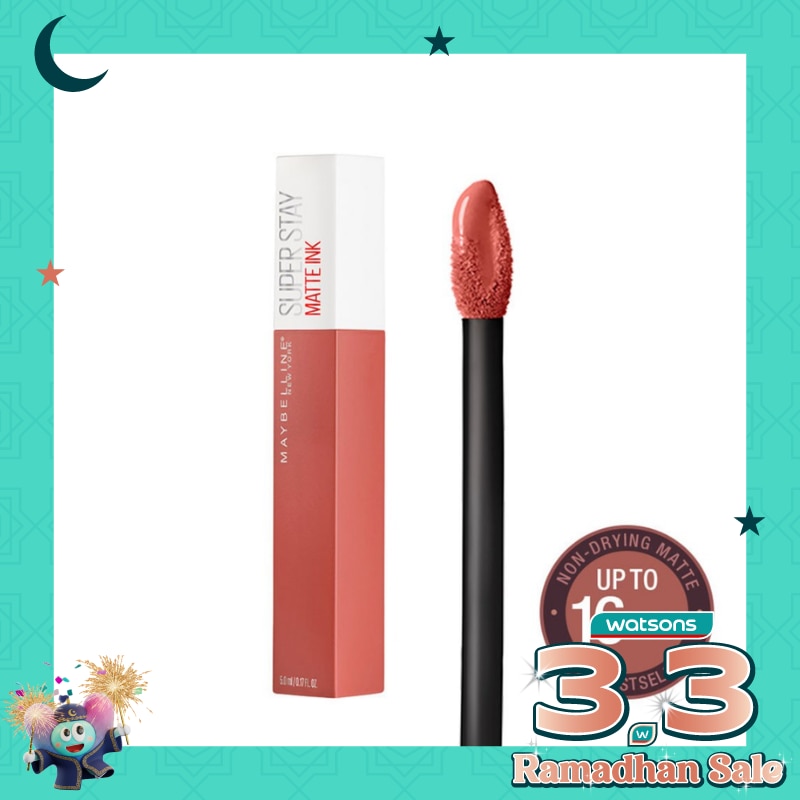 MAYBELLINE Maybelline Superstay Matte Ink Liquid Lipstick 130 Selfstarter 5ml
