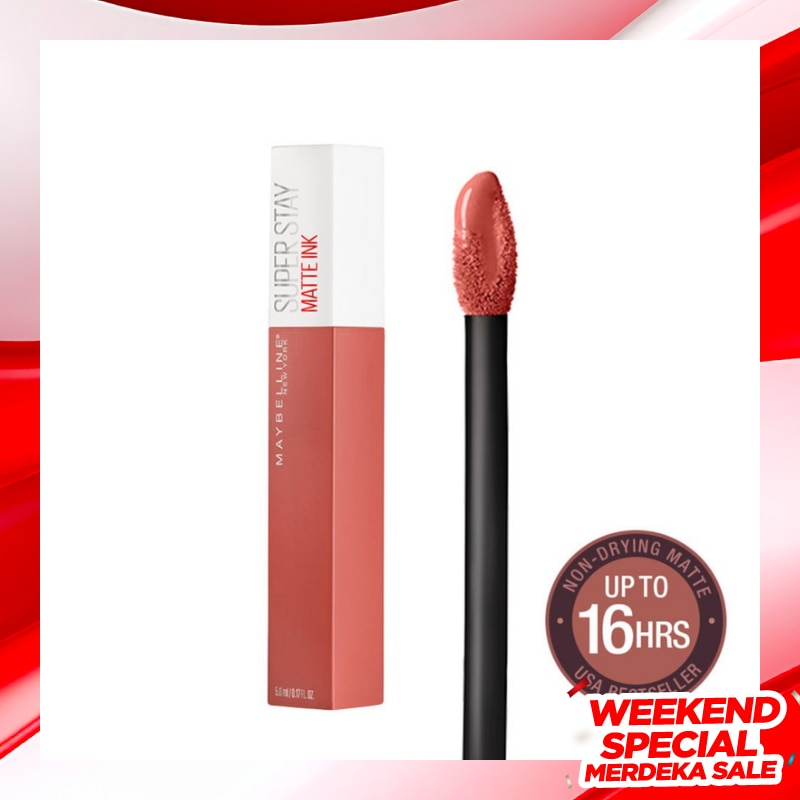 MAYBELLINE Maybelline Superstay Matte Ink Liquid Lipstick 130 Selfstarter 5ml