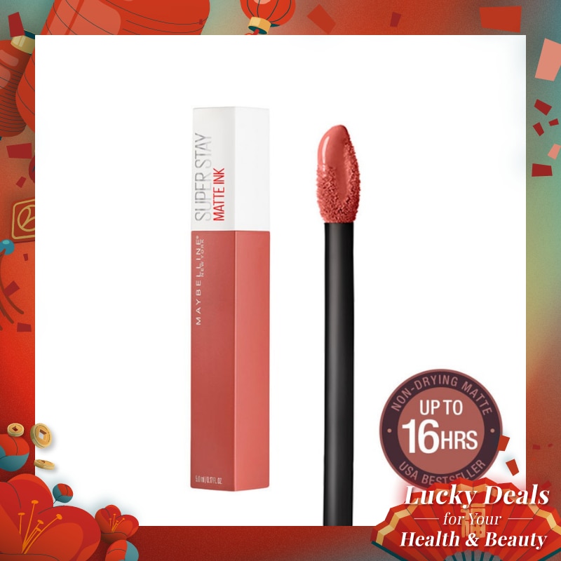 MAYBELLINE Maybelline Superstay Matte Ink Liquid Lipstick 130 Selfstarter 5ml
