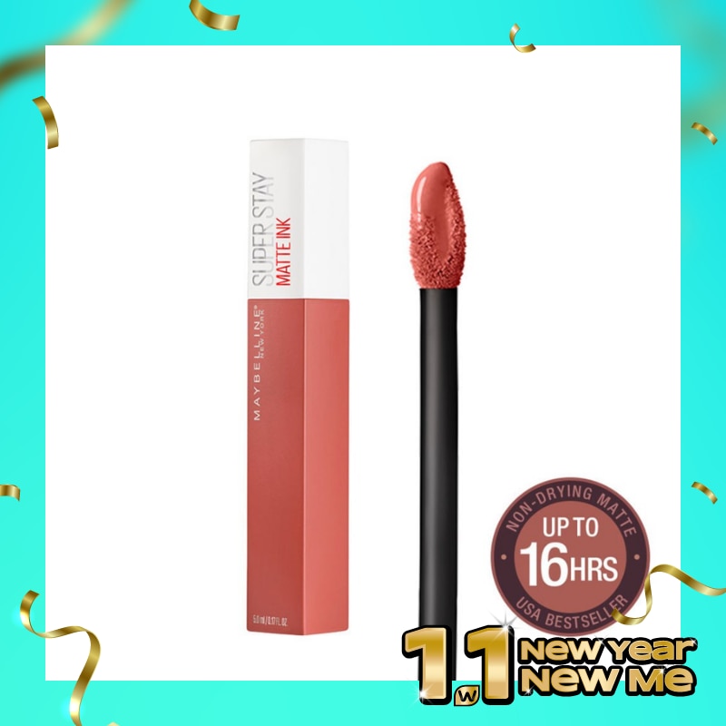 MAYBELLINE Maybelline Superstay Matte Ink Liquid Lipstick 130 Selfstarter 5ml