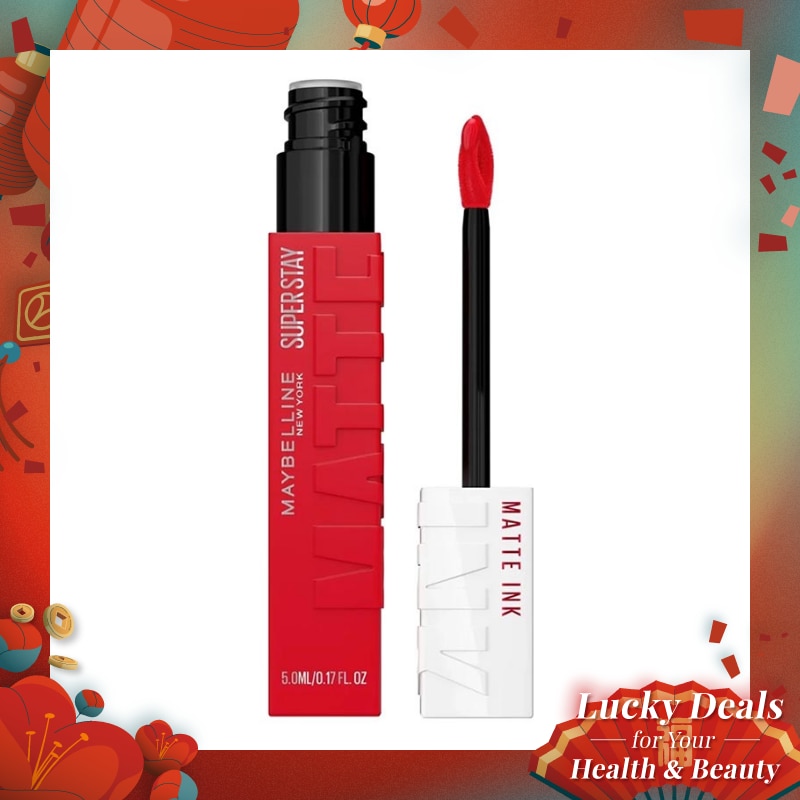MAYBELLINE Maybelline Superstay Matte Ink Liquid Lipstick 220 Ambitious 5ml