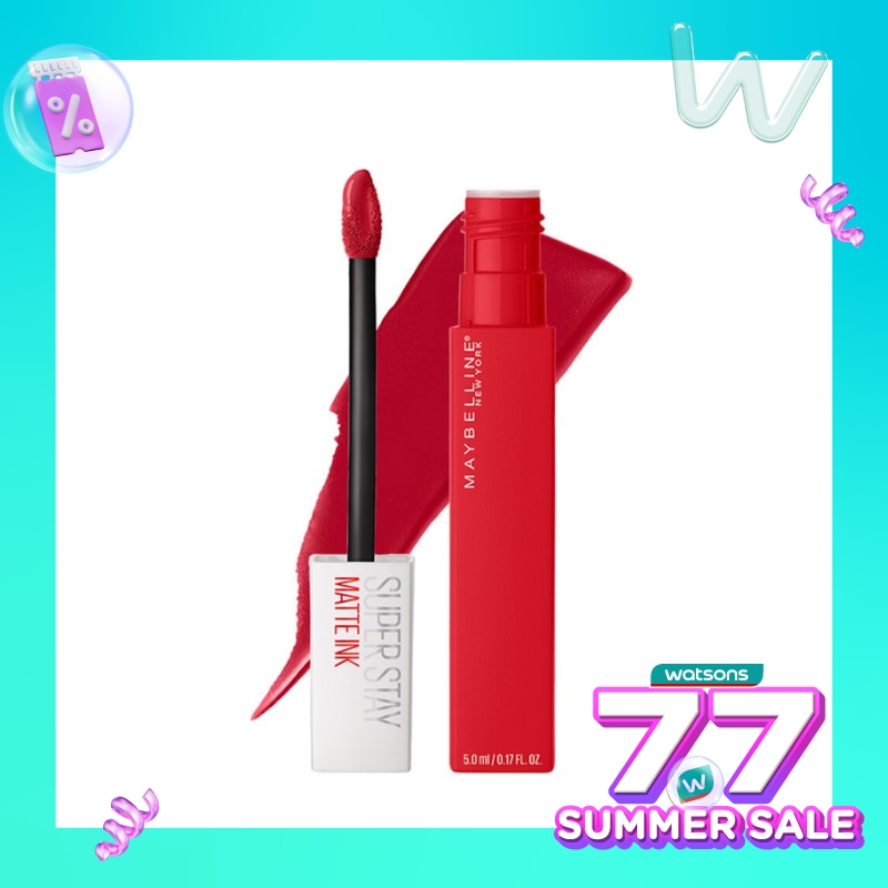 MAYBELLINE Maybelline Superstay Matte Ink Liquid Lipstick Ambitious