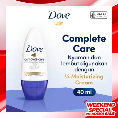 DOVE Roll On Deodorant Light &. Smooth 40ml