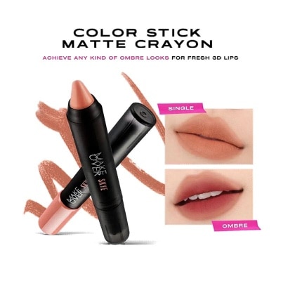 MAKE OVER - Stick Matte Lip Crayon 105 Skye 2.6g