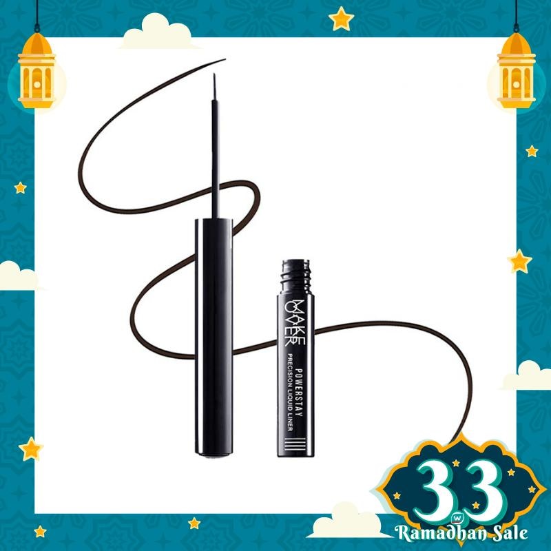 MAKE OVER Make Over Powerstay Precision Liquid Liner Jet Black 2.7g