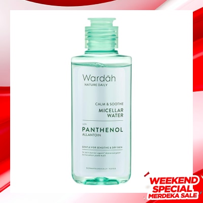 WARDAH Wardah Nature Daily Calm & Soothe Micellar Water 100ml