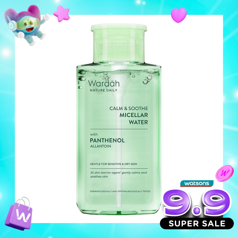 Wardah Nature Daily Calm & Soothe Micellar Water 240ml image