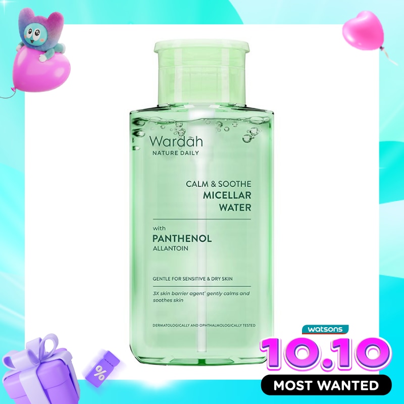 Seaweed Cleansing Micellar Water 240ml Pembersih Makeup Wardah image