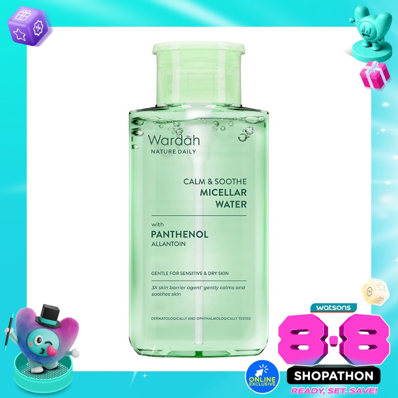 Wardah Nature Daily Calm & Soothe Micellar Water 240ml image