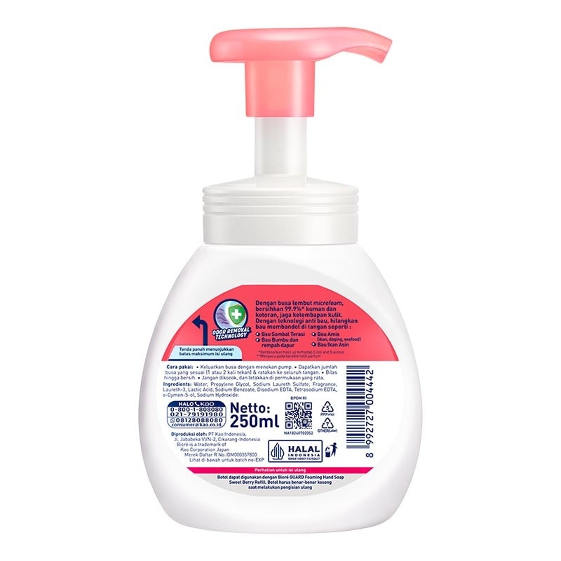 Foaming Hand Soap Fruity 250ml