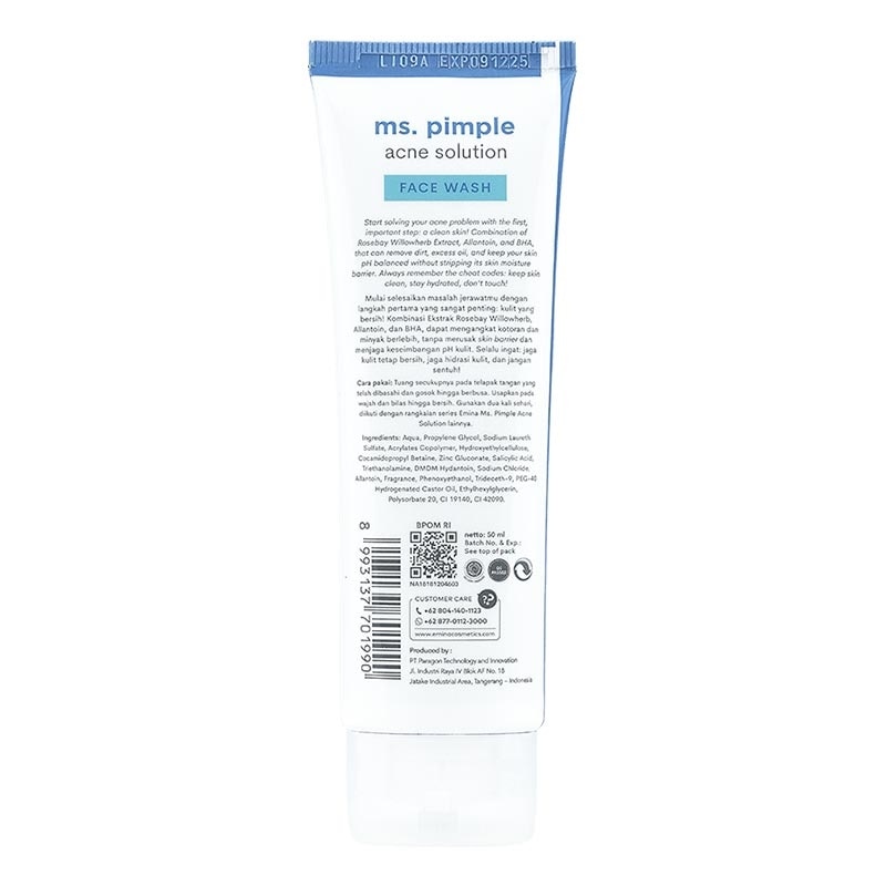 Ms. Pimple Acne Solution Facial Wash 50ml