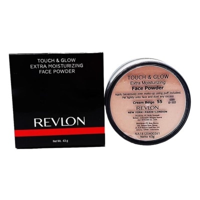 REVLON REVLON Touch &Glow Face Powder 55 Creamy Beige 43g