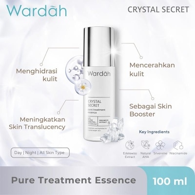 WARDAH Wardah Crystal Secret Pure Treatment Essence 100ml