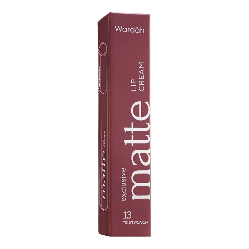 Wardah Exclusive Matte Lip Cream 13 Fruit Punch 4g