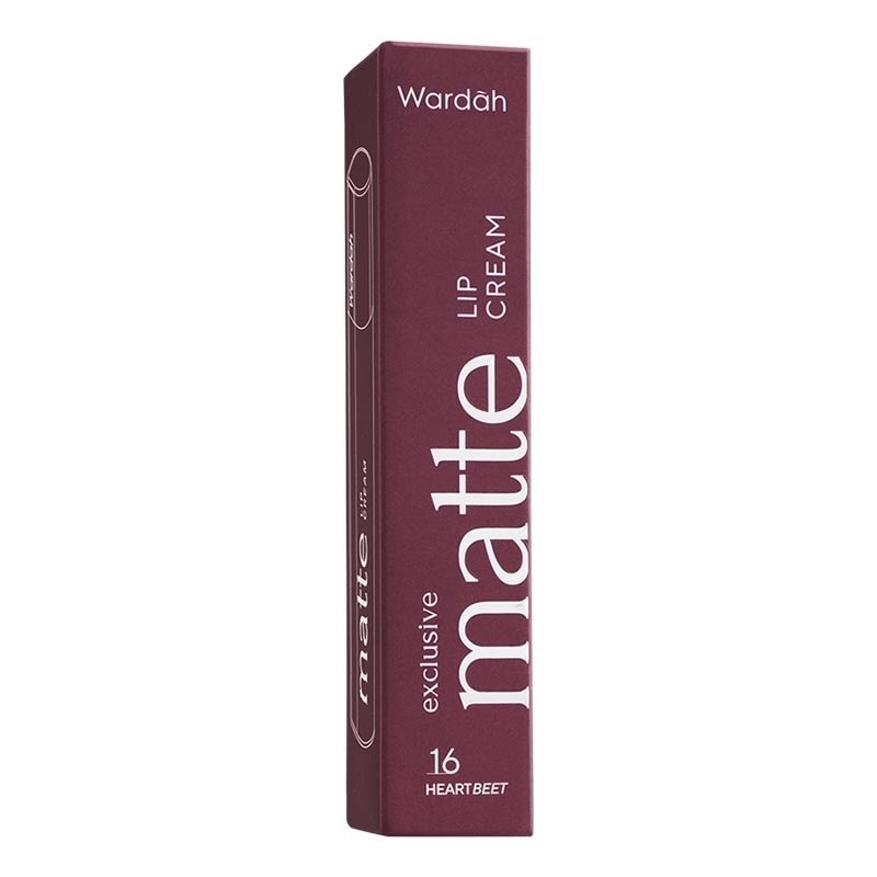 Wardah Exclusive Matte Lip Cream 16 Heartbeet 4g