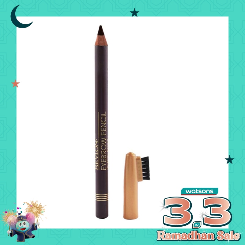 REVLON Revlon Eye Brow Pencil with Brush Dark Brown