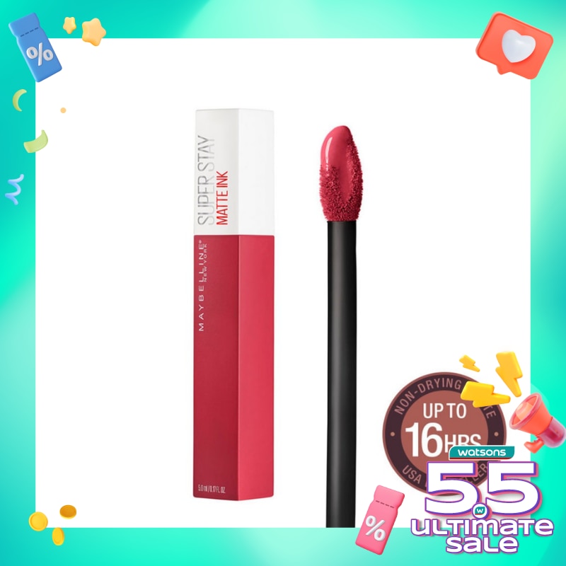 MAYBELLINE Superstay Matte Ink Liquid Lipstick Ruler
