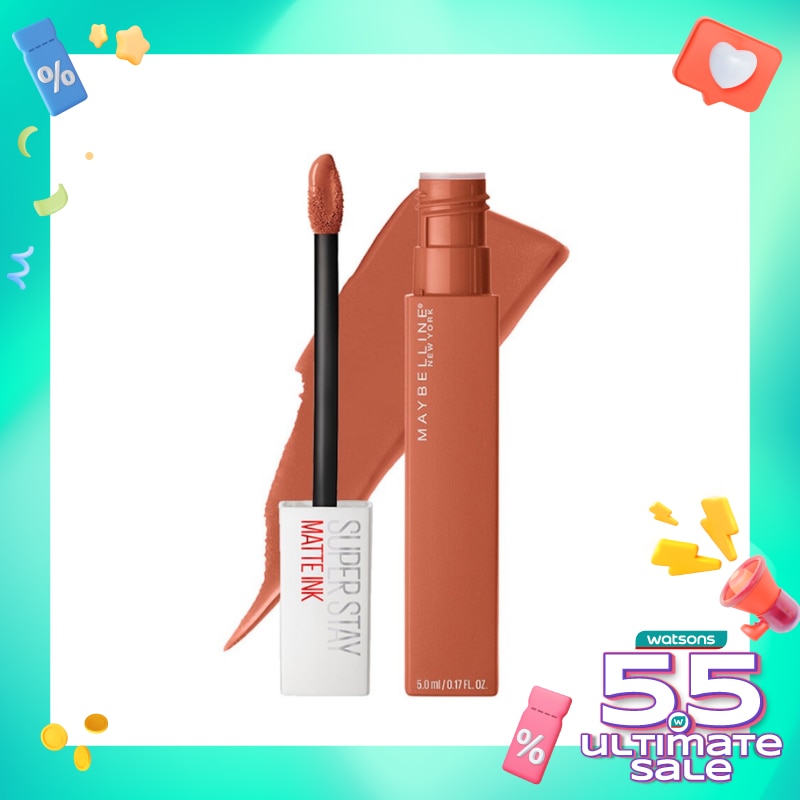 MAYBELLINE Superstay Matte Ink Liquid Lipstick Fighter