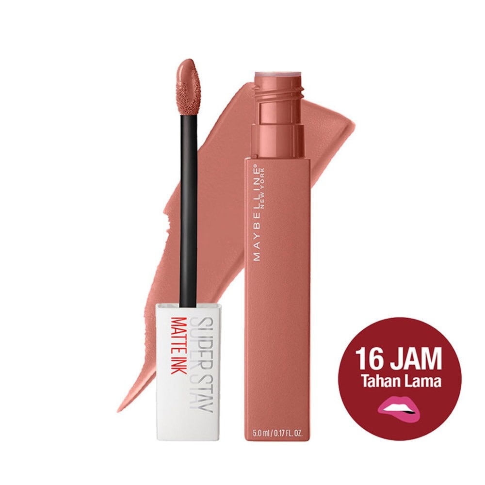 Promo Harga Maybelline Super Stay Matte Ink 65 Seductress 5 ml - Watsons