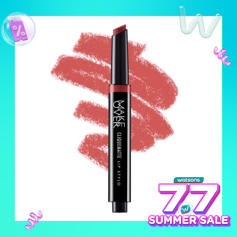 Make Over Cliquematte Lip Stylo 210 Hotshot 2g