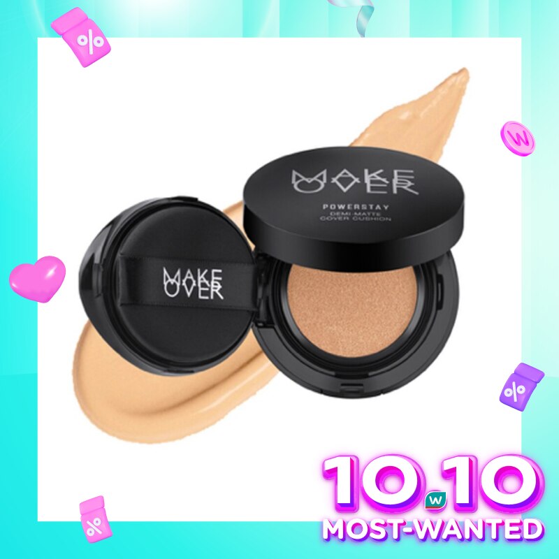 Make Over Powerstay Demi-Matte Cover Cushion N10 Marble  15g