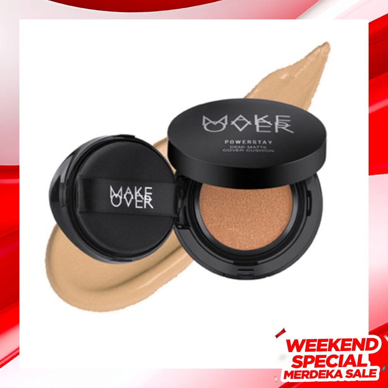 MAKE OVER Make Over Powerstay Demi-Matte Cover Cushion W22 Warm Ivory 15g