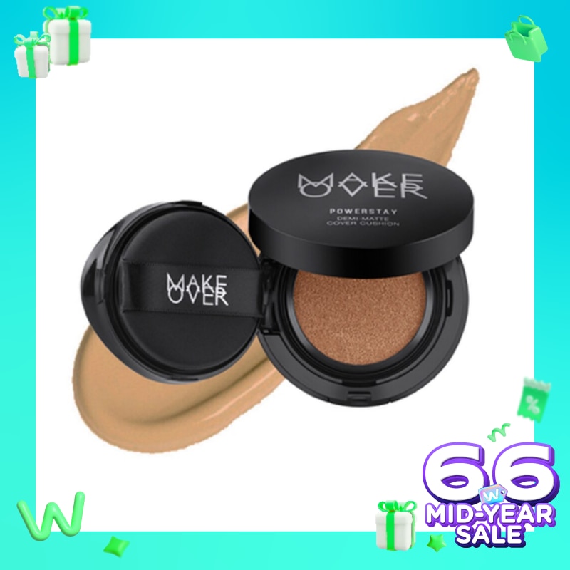 MAKE OVER Make Over Powerstay Demi-Matte Cover Cushion N30 Natural Beige 15g