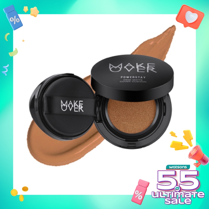 Make Over Powerstay Demi-Matte Cover Cushion N50 Tan 15g