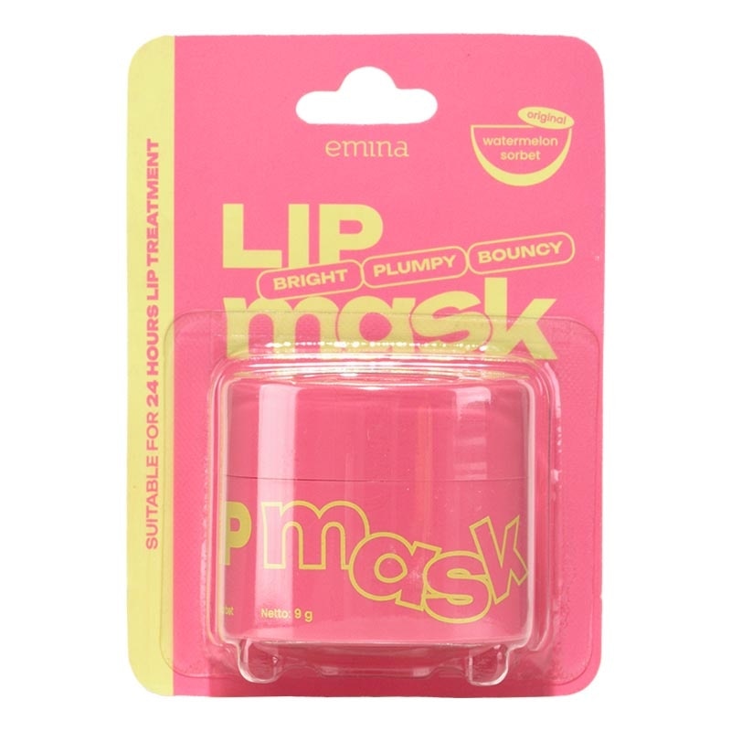 Wardah Lip Mask Watermelon Sorbet 9g