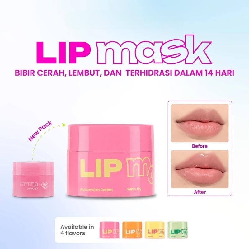 Lip Mask Watermelon Sorbet 9g image
