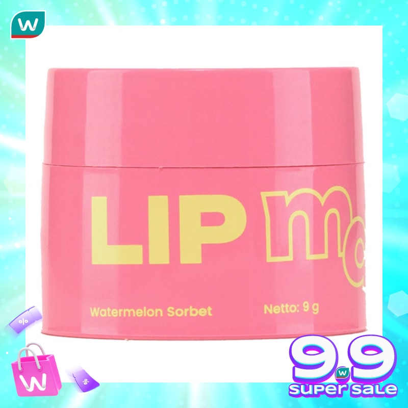 EMINA Wardah Lip Mask Watermelon Sorbet 9g