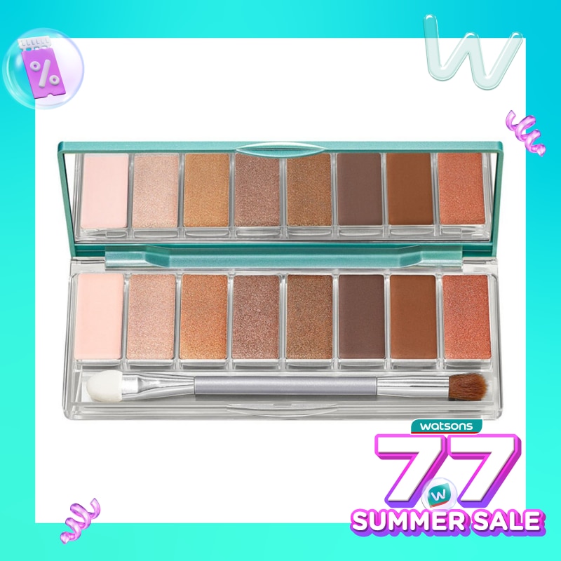 WARDAH Wardah Exclusive Eyeshadow Palette 01 Sunset Brown 10g