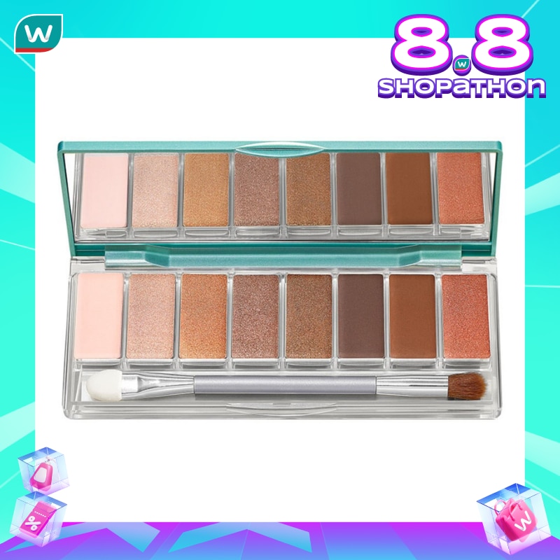 Wardah Exclusive Eyeshadow Palette 01 Sunset Brown 10g