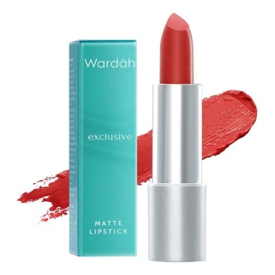 WARDAH Exclusive Matte Lipstick 03 Red 3.5g