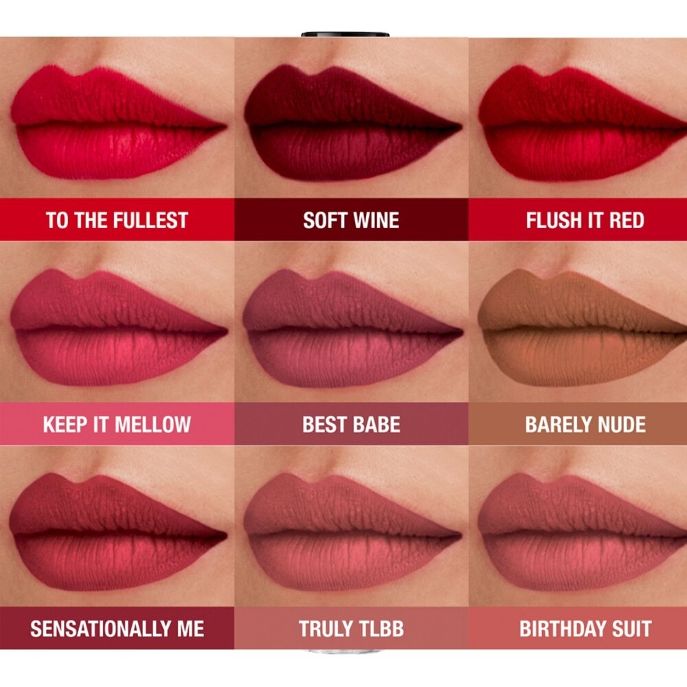 Sensational Liquid Matte Liquid Lipstick Soft Wine