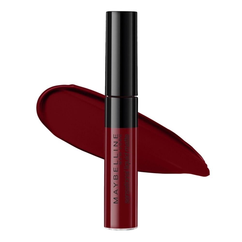 Promo Harga Maybelline Sensational Liquid Matte 02 Soft Wine 2 ml - Watsons