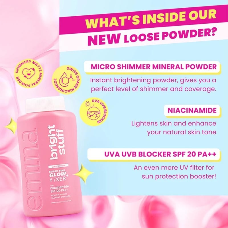 Emina Bright Stuff Loose Powder 55g