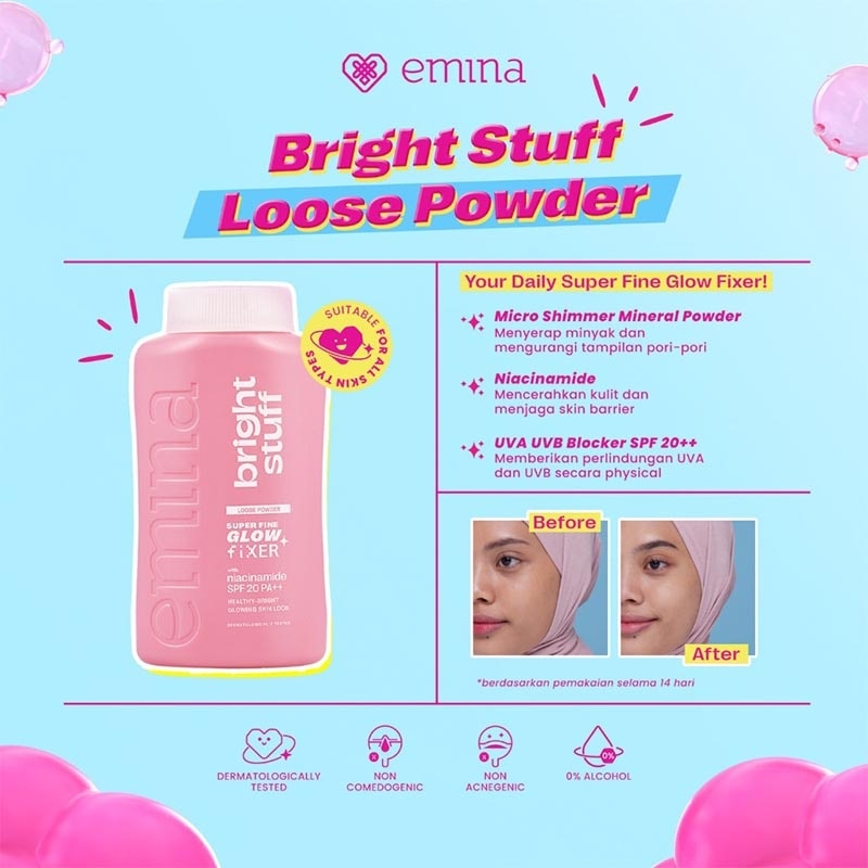 Emina Bright Stuff Loose Powder 55g