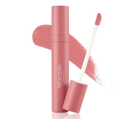 WARDAH Wardah Colorfit Velvet Matte Lip Mousse 01 Brown Dreamer 4g