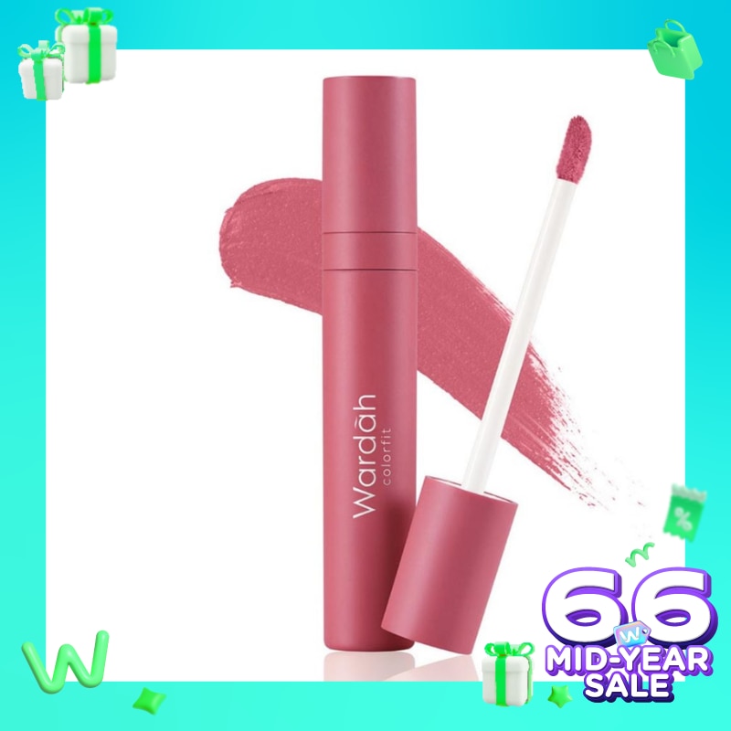 Promo Harga Wardah Colorfit Velvet Matte Lip Mousse 05 4 gr - Watsons