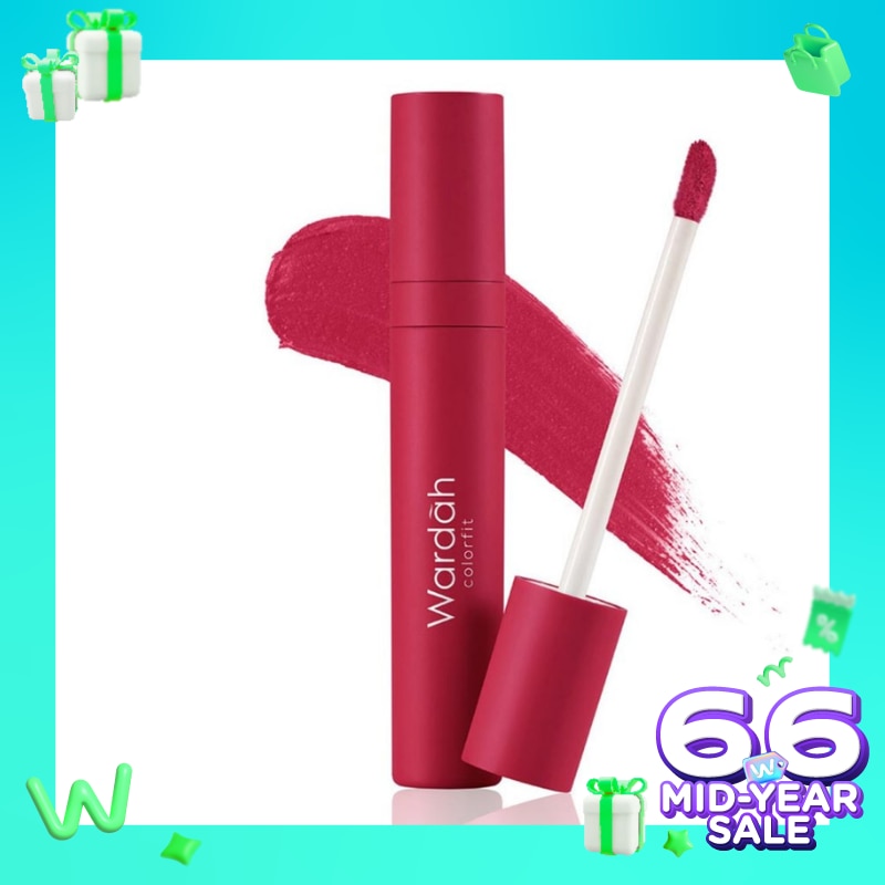 Promo Harga Wardah Colorfit Velvet Matte Lip Mousse 07 4 gr - Watsons