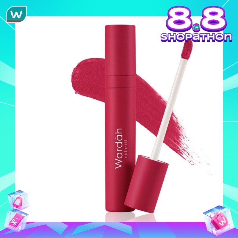 Promo Harga Wardah Colorfit Velvet Matte Lip Mousse 07 4 gr - Watsons