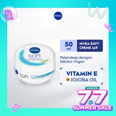 NIVEA Soft Jar Lotion 50ml