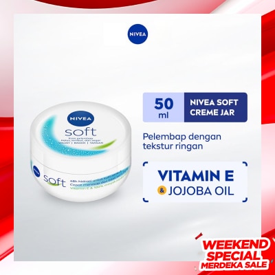 NIVEA Soft Jar Lotion 50ml