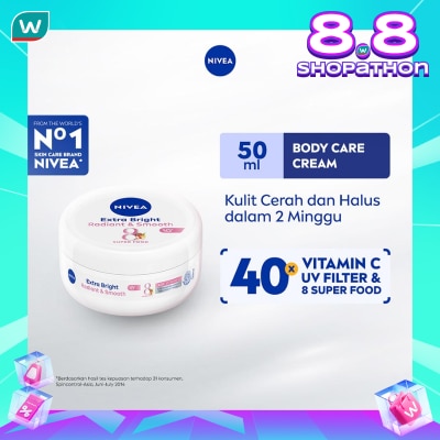 NIVEA Nivea Body Care Extra Bright Radiant & Smooth UV Filter 50ml