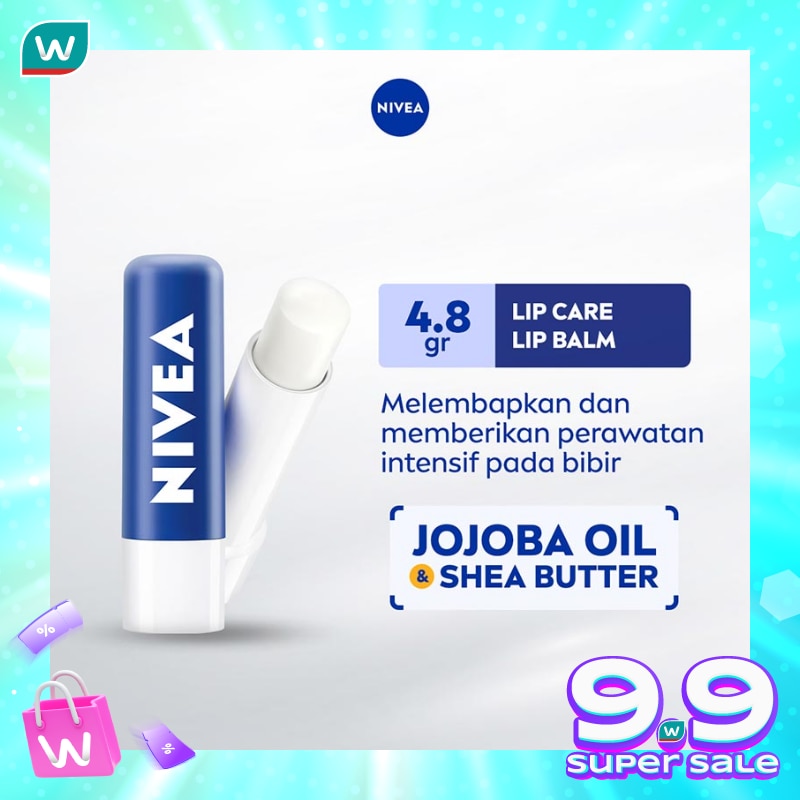 Nivea Lip Care Lip Balm Original Essential 4.8gr