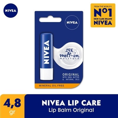 NIVEA Nivea Lip Care Lip Balm Original Essential 4.8gr